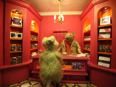 Claude Mousse's chocolate shop interior